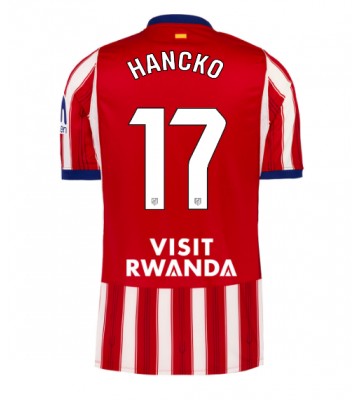 Atletico Madrid David Hancko #17 Hjemmebanetrøje 2026-27 Kortærmet